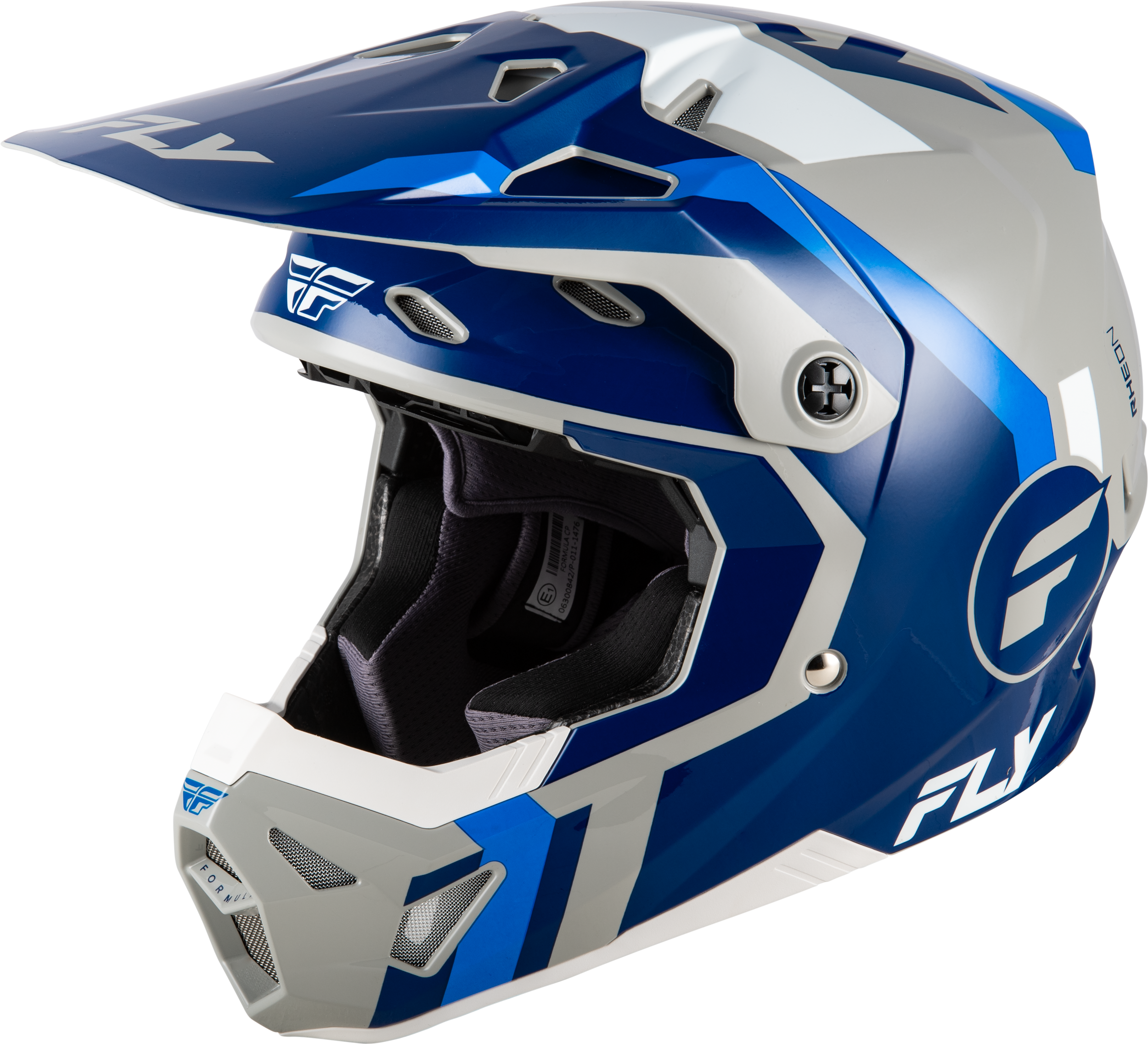 YOUTH FORMULA CP SEAL HELMET NAVY/BLUE/GREY YL