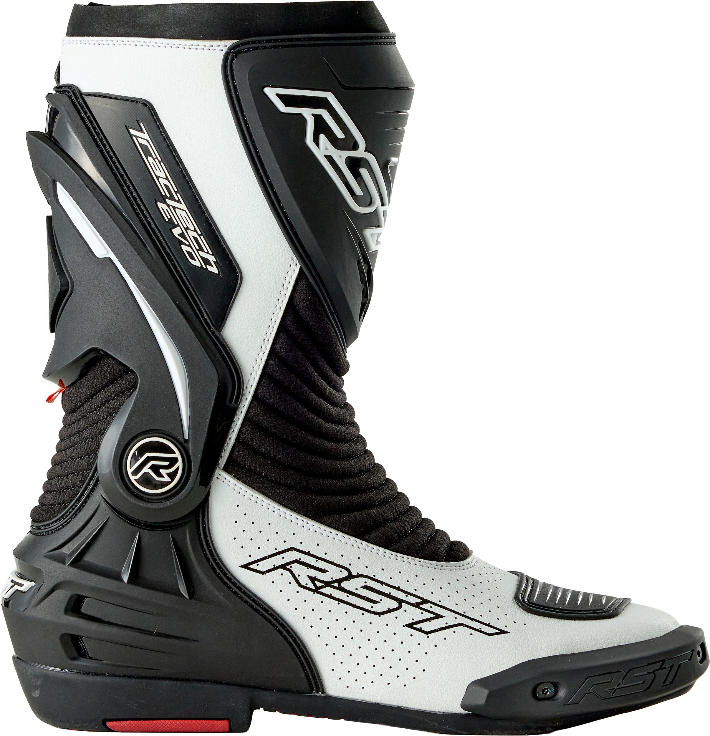 TRACTECH EVO D3O BOOT BLACK/WHITE 14