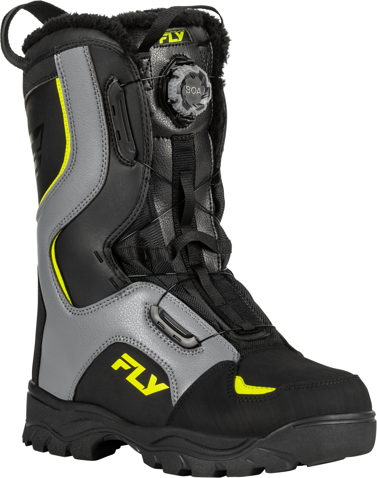 MARKER BOA BOOT BLACK/HI-VIS 7
