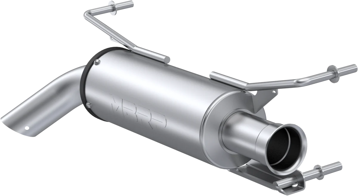 SINGLE SLIP-ON SYSTEM W/ 5" PERFORMANCE MUFFLER CHROME