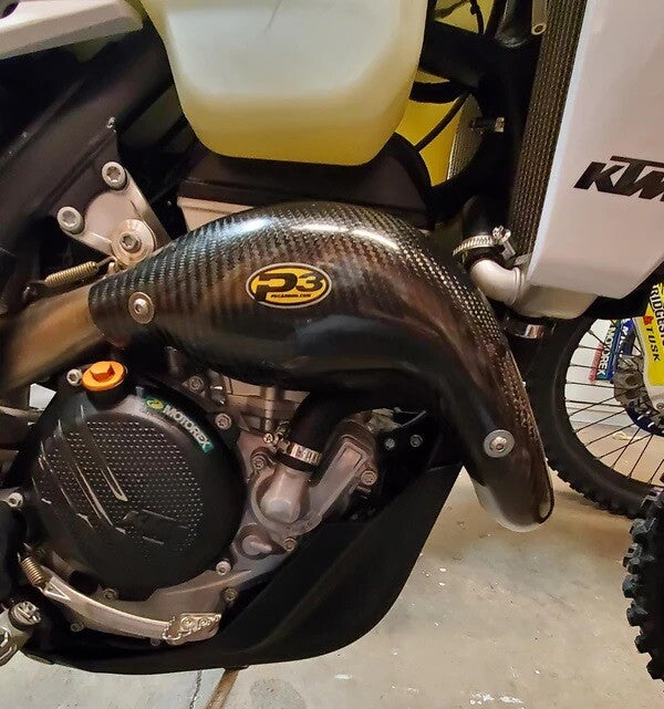 Carbon Fiber Header Heat Shield