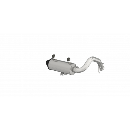 SINGLE SLIP-ON SYSTEM W/ 5" PERFORMANCE MUFFLER BLK TIP