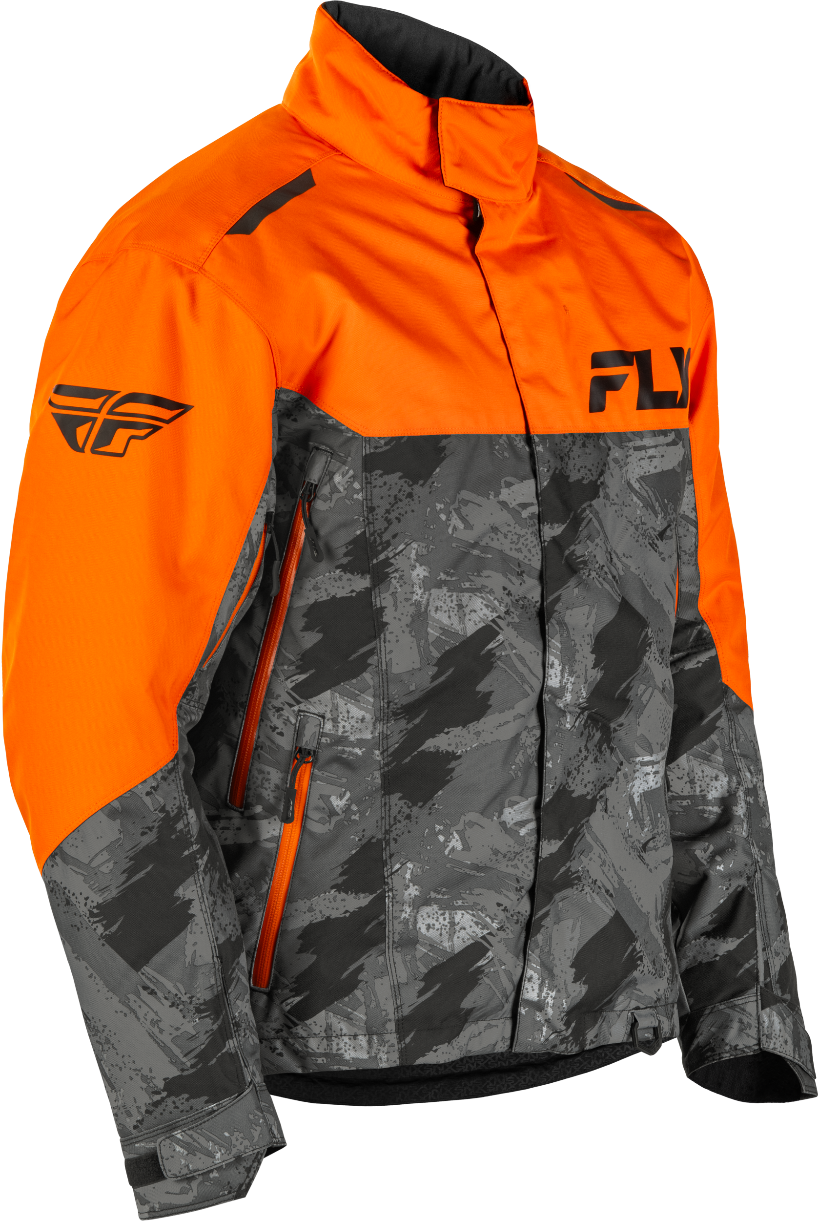 YOUTH SNX PRO JACKET ORANGE/BLACK YS