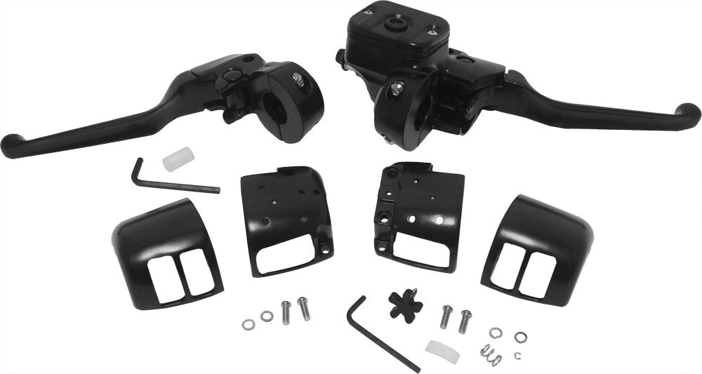COMP H/BAR CNTRLS 9/16 W/O SWITCHES BLACK 96-06