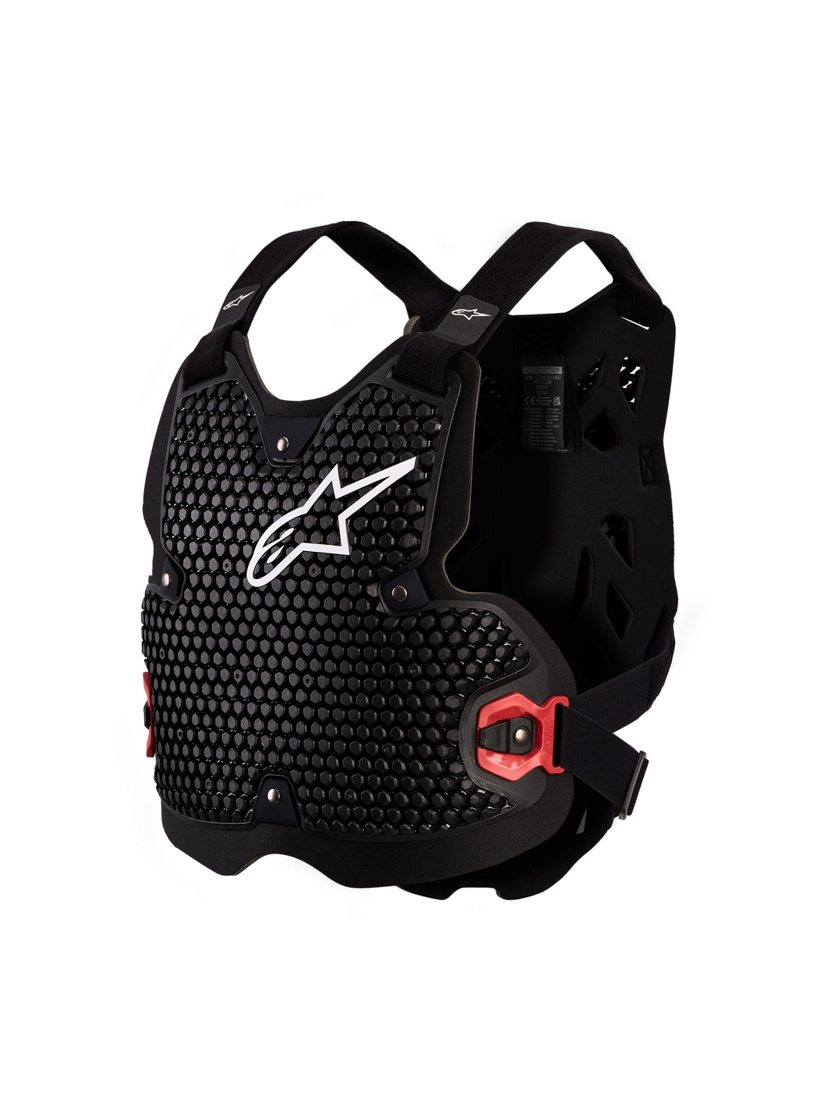 BIONIC ACTION V2 CHEST PRTCR BLK/WHT XL/2X
