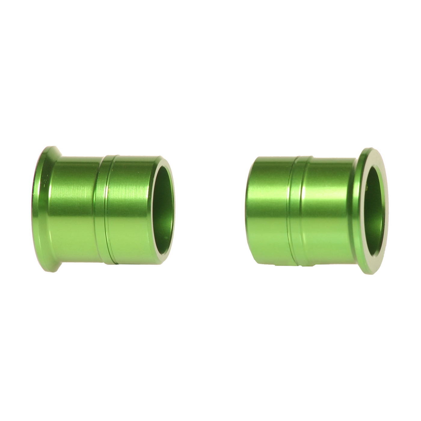FRONT WHEEL SPACERS GREEN KAW