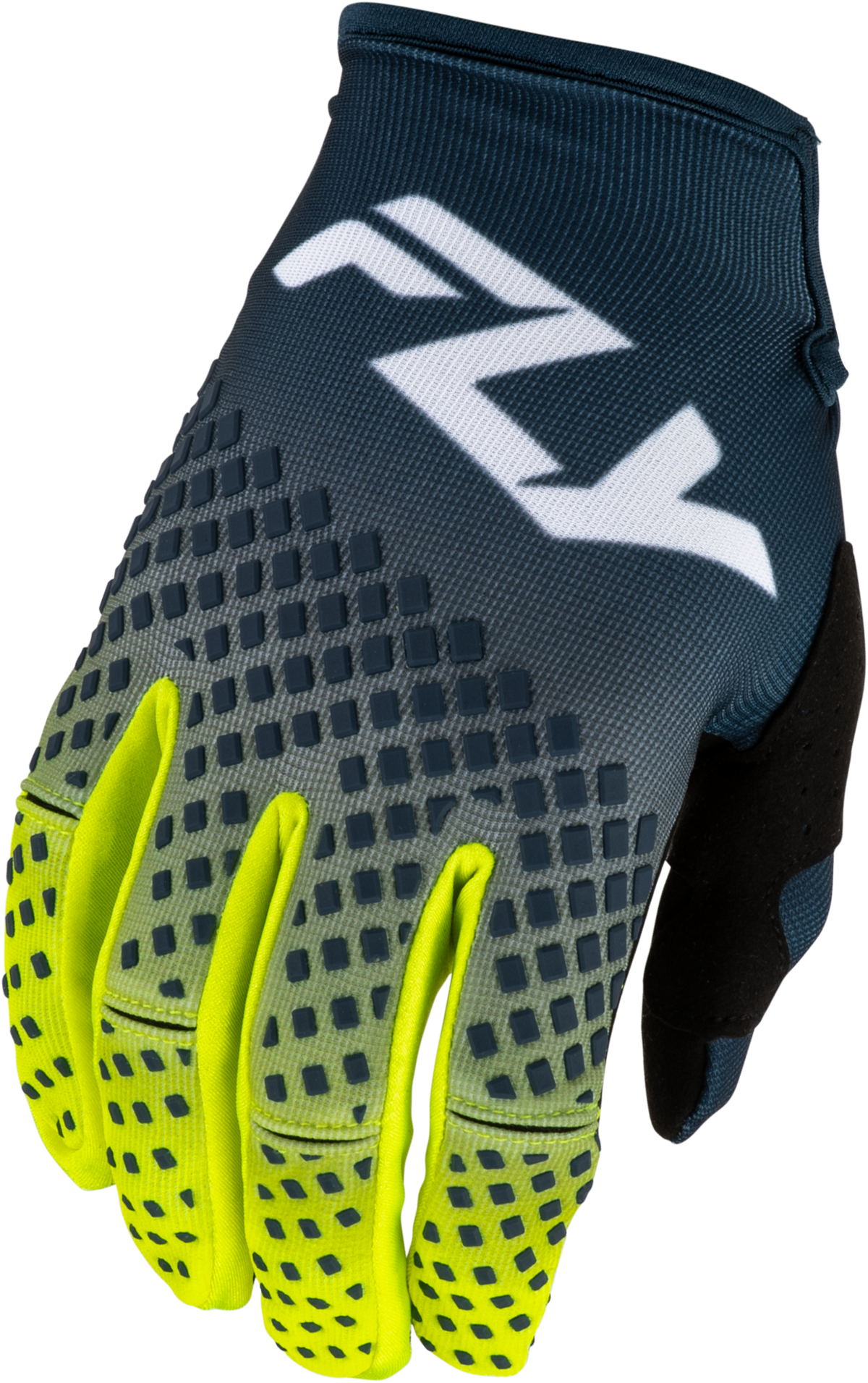 YOUTH KINETIC FADE GLOVES NAVY/HI-VIS/WHITE YS
