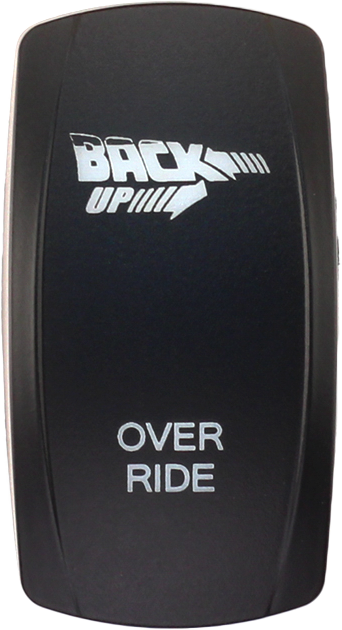 DASH SWITCH ROCKER FACE BACK UP OVER RIDE
