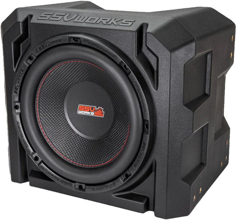 UNIVERSAL SUB BOX W/10" SUB/AMP