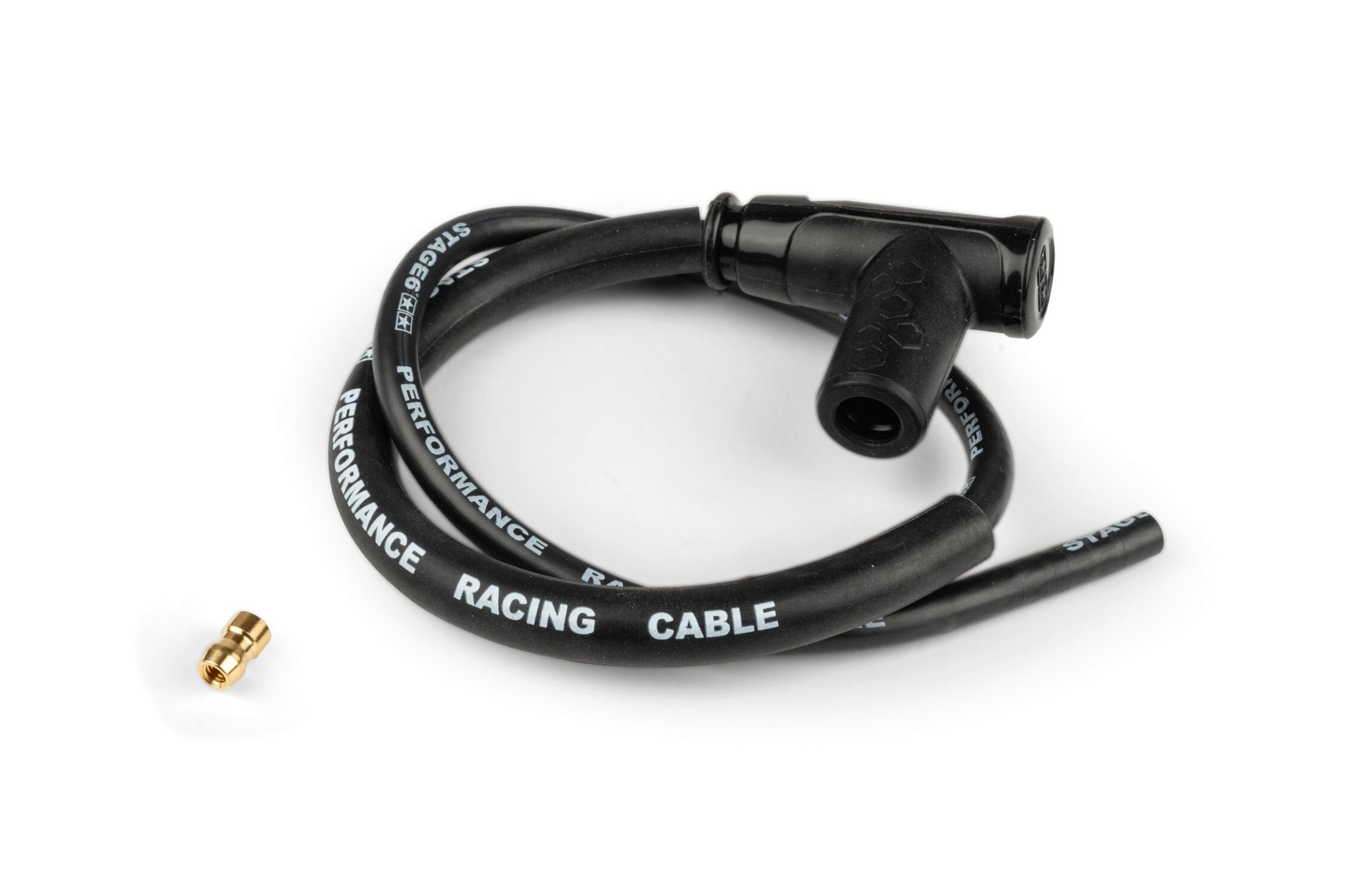 Spark Plug Cap and Wire - Stage6 - BLACK