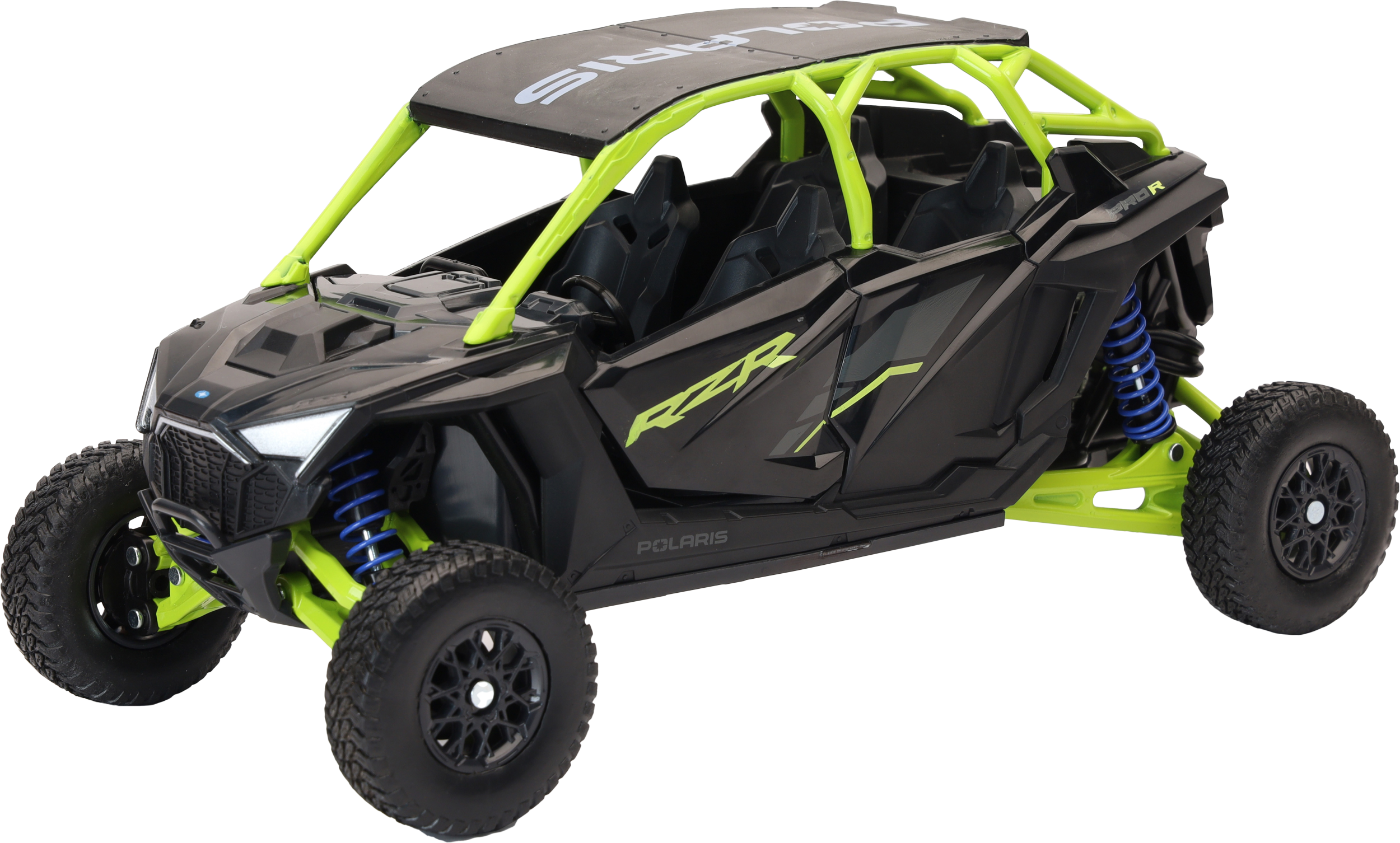 1:18 SCALE POLARIS RZR PRO R4 MATTE ONYX BLACK