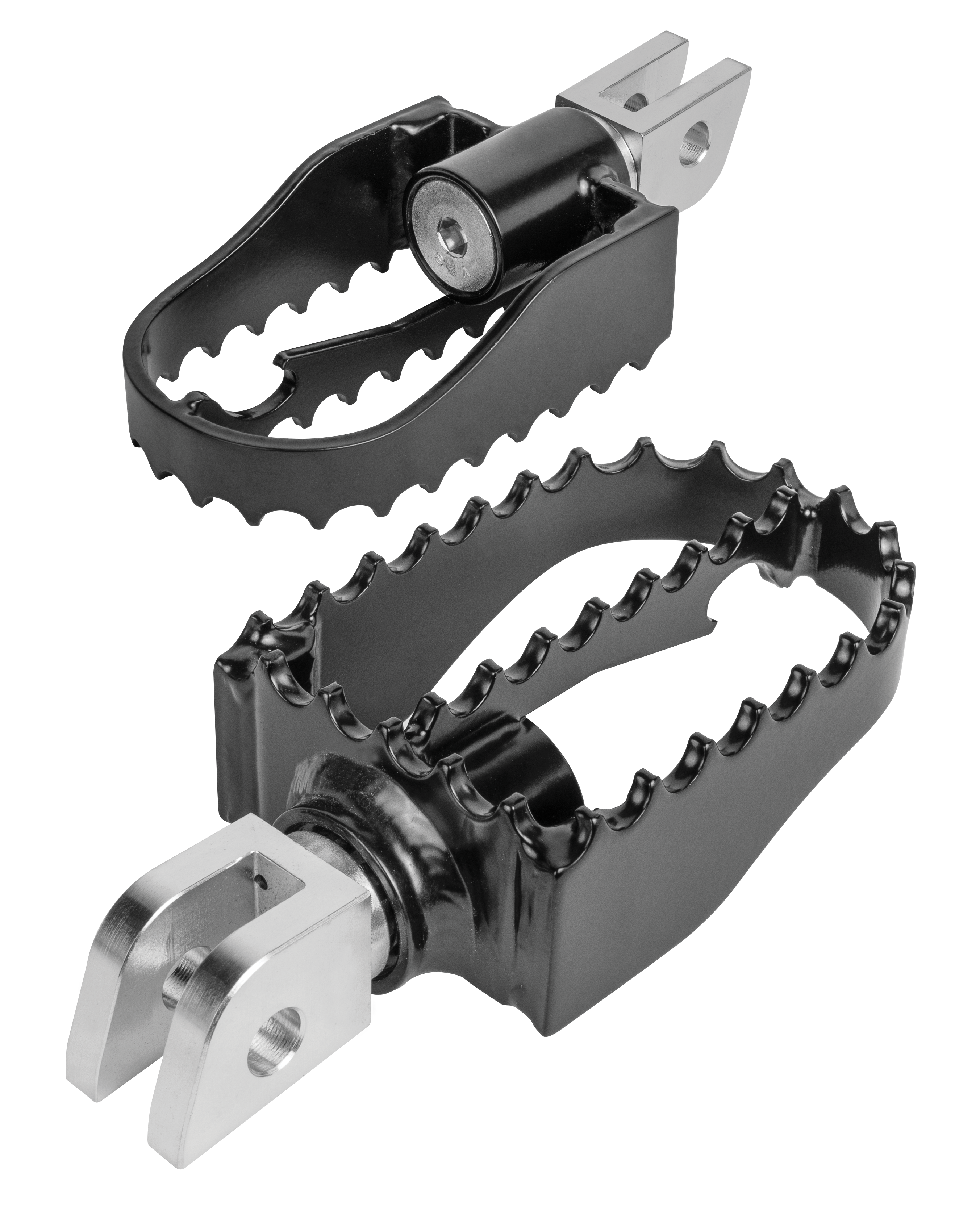 MX STYLE FOOT PEGS TRI PR BLACK