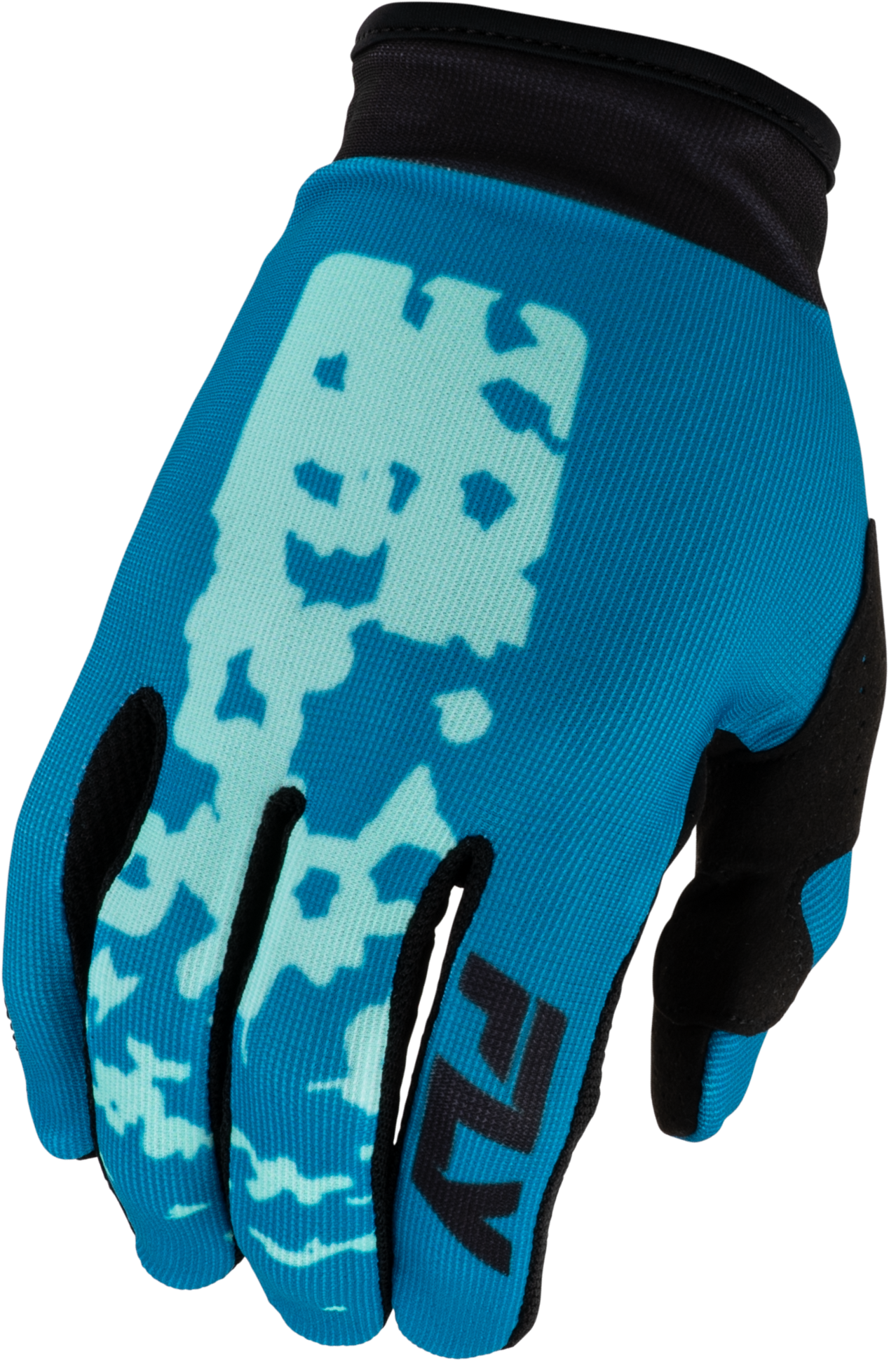 WOMEN'S LITE FLAKE GLOVES AQUA/TEAL/BLACK LG