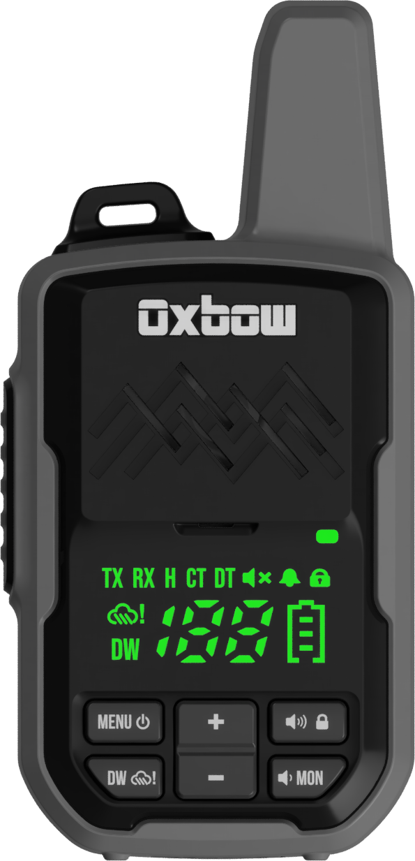 RENEGADE 3.0 RADIO GRAY TWO-WAY FRS WATERPROOF RADIO