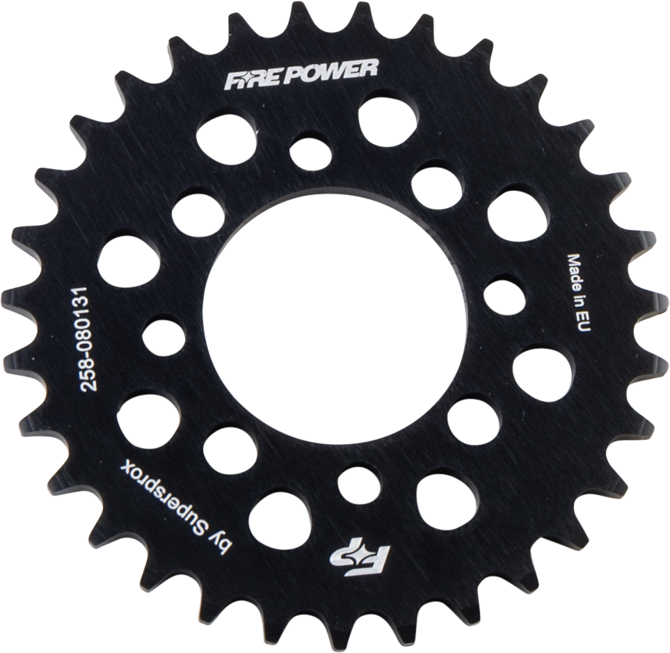 REAR SPROCKET ALUMINUM 31T BLK
