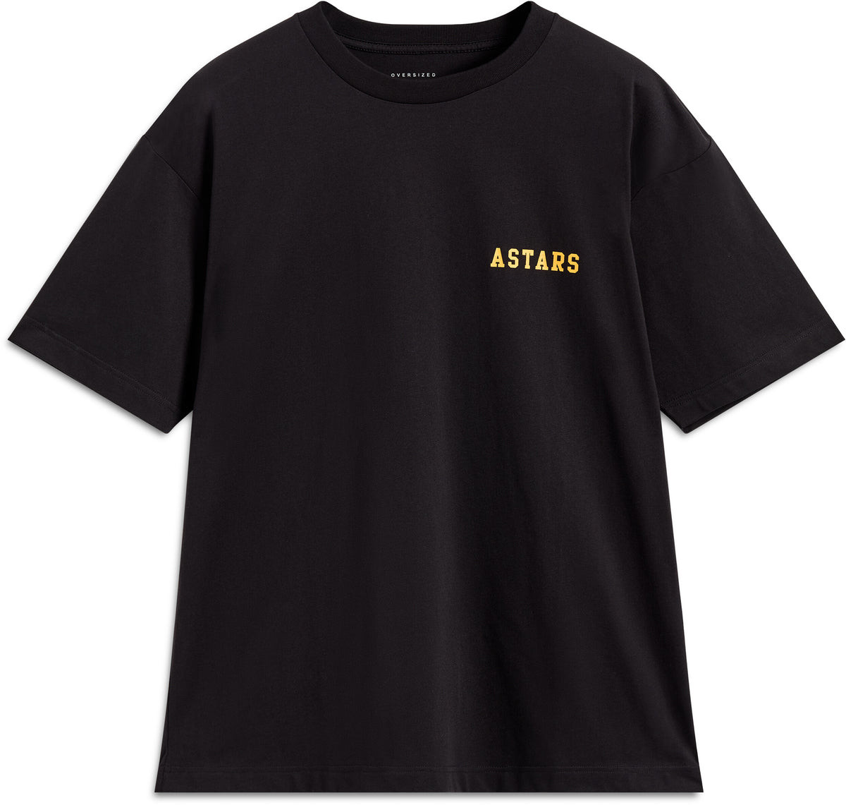 LATITUDE OVERSIZED SS CSF TEE BLACK LG