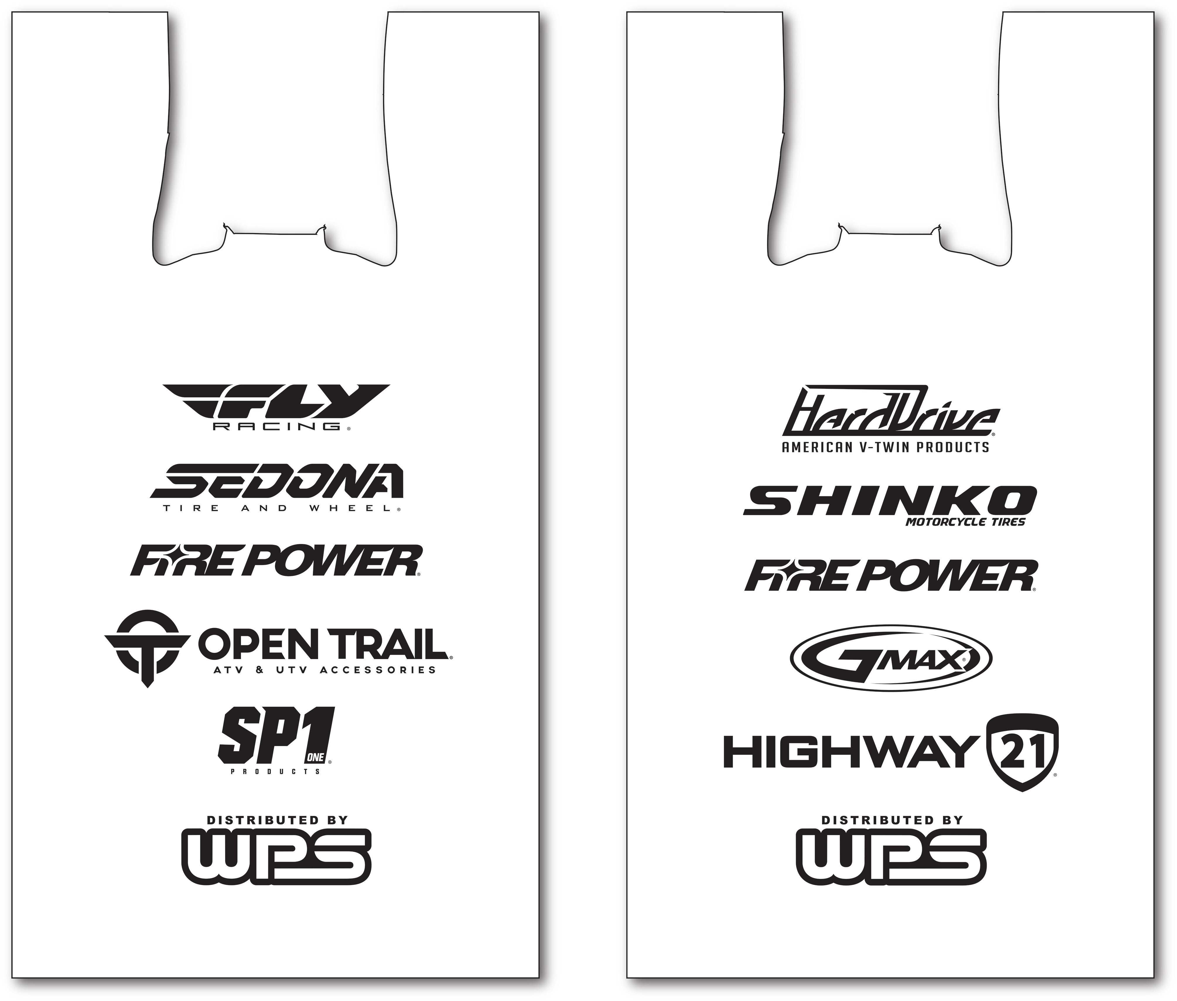 MERCHANDISE BAGS 12"X7" 500/PK