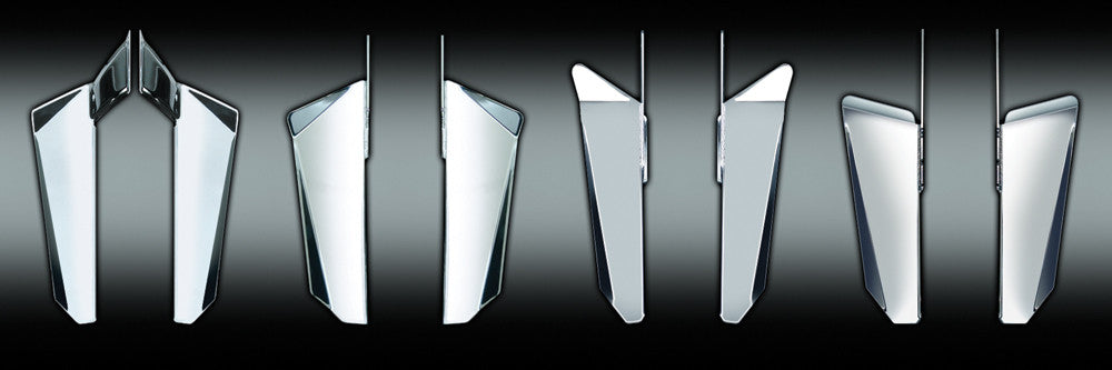 Switchblade Windshield Chrome Lower