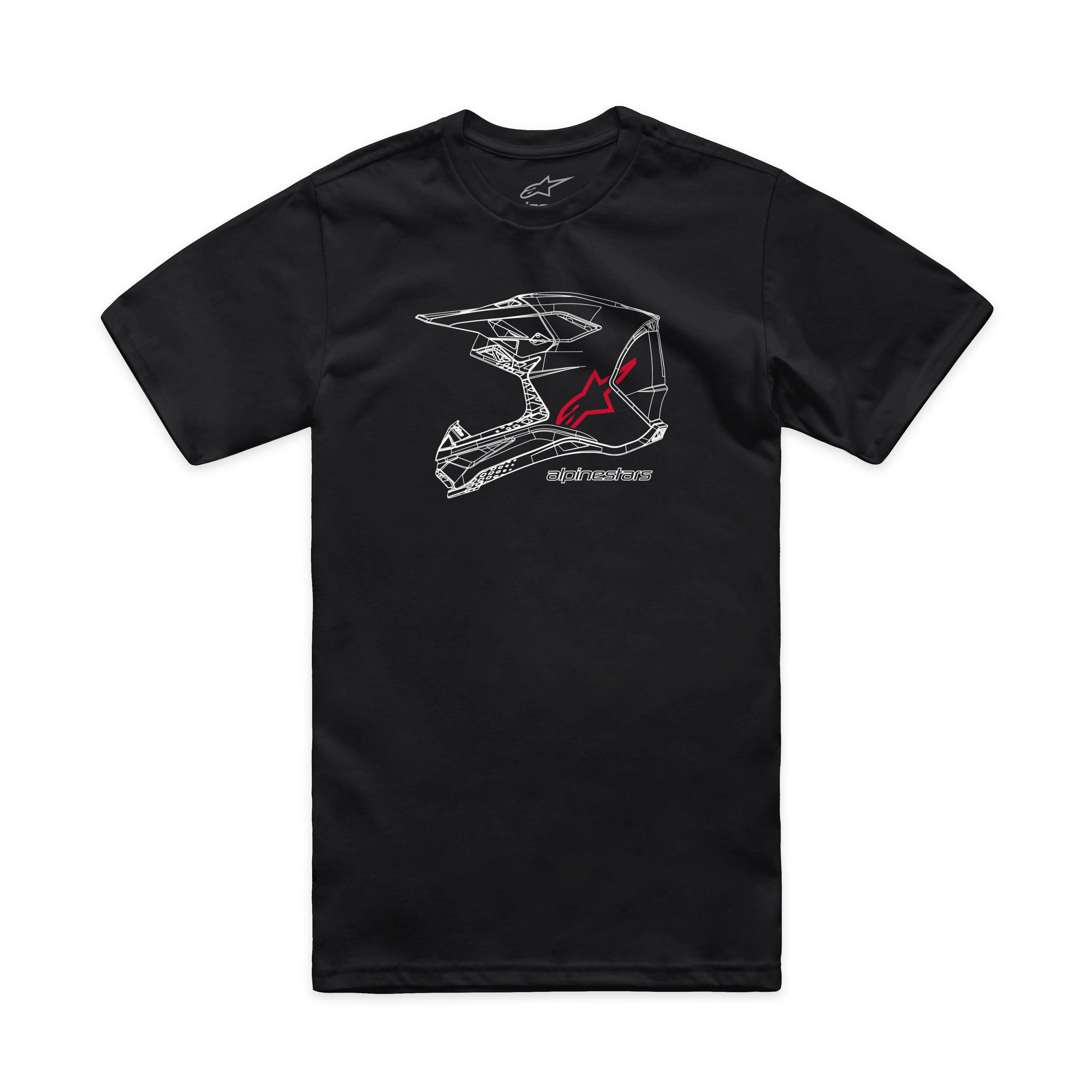 MX HELMET CSF TEE BLACK 2X