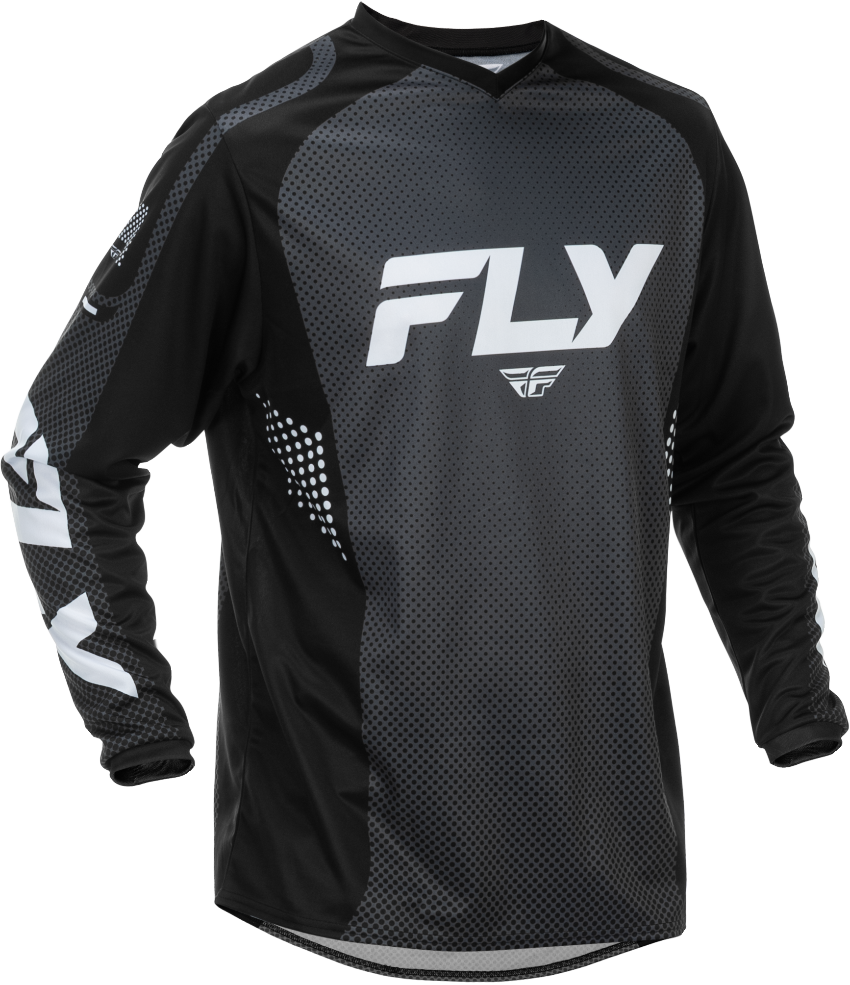 F-16 JERSEY BLACK/WHITE 4X