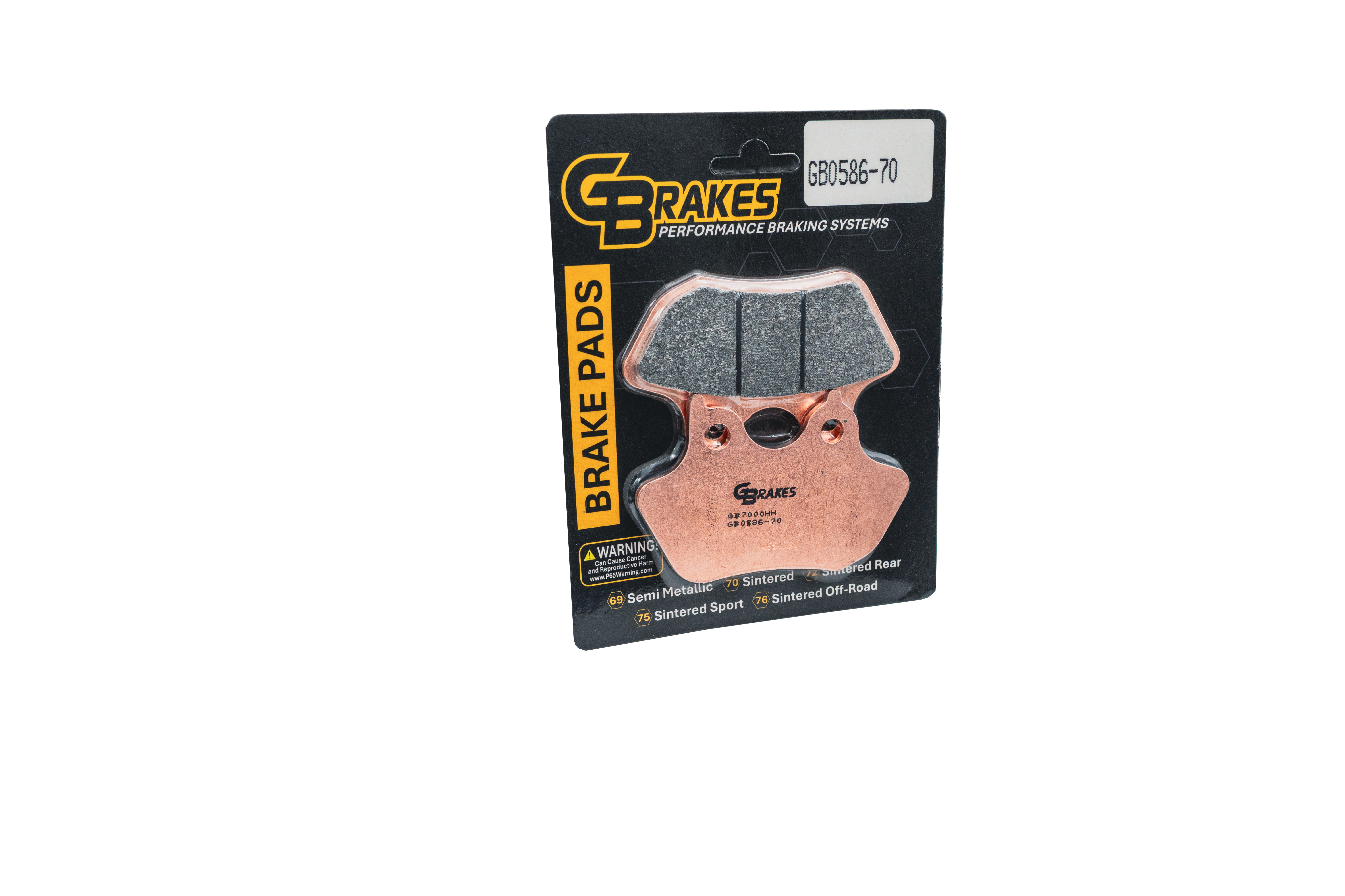 BRAKE PADS HH SINTERED FR/RR