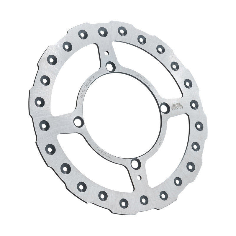 FRONT BRAKE ROTOR SS SELF CLEANING KAW