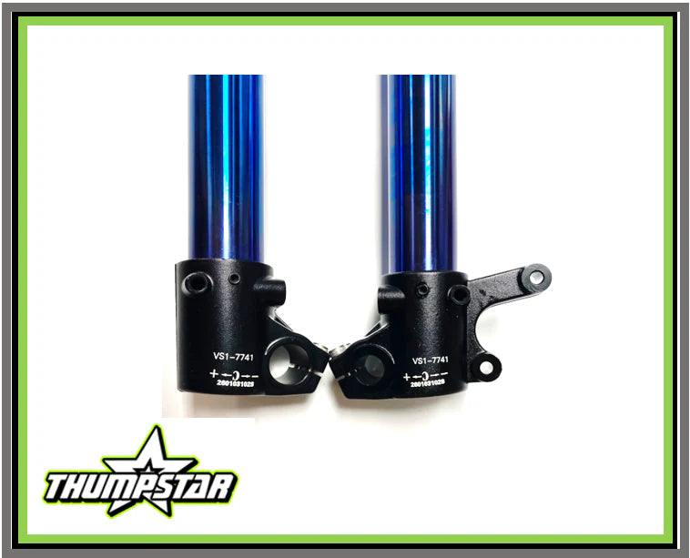 7741 Front Fork Set - 770mm Adjustable