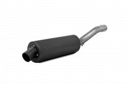 SINGLE SLIP-ON SYSTEM W/ 4.25" SPORT MUFFLER BLK