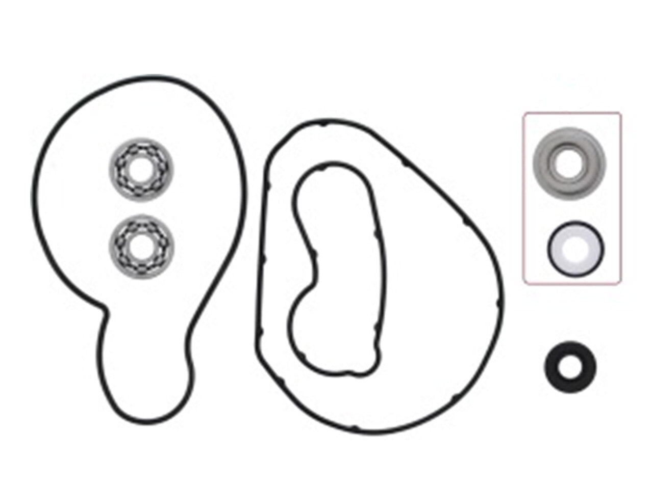 WATER PUMP REPAIR KIT AC/YAM