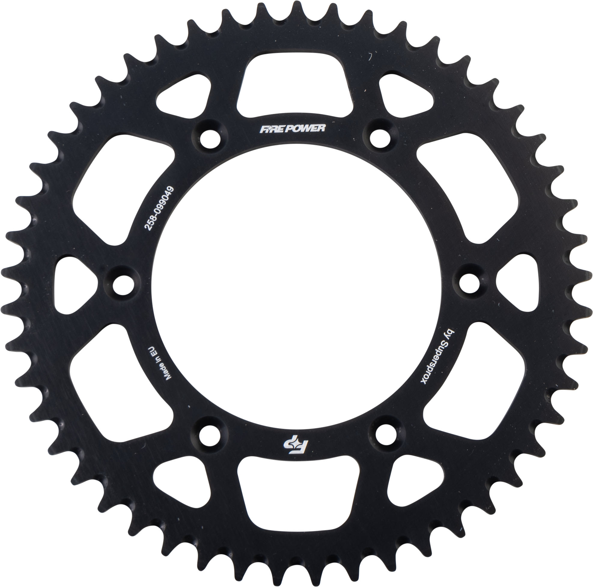 REAR SPROCKET ALUMINUM 49T BLK