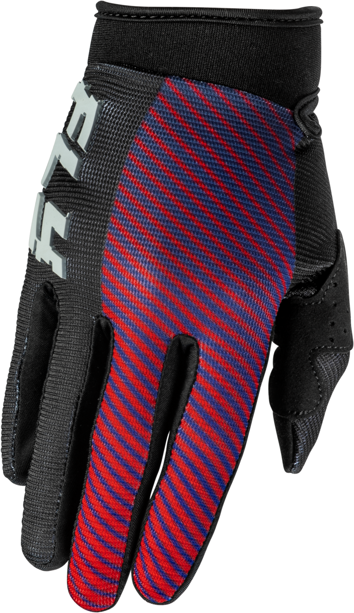 YOUTH F-16 GLOVES BLACK/RED/PURPLE YL