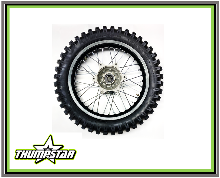7890 16" Rear Wheel & Tire Assembly