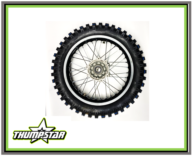 7890 16" Rear Wheel & Tire Assembly