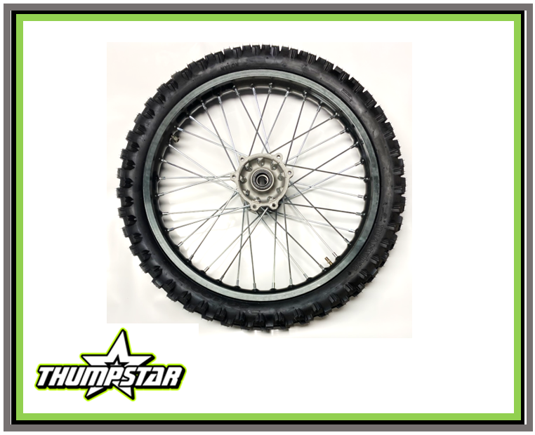 7896 19" Front Wheel & Tire Assembly