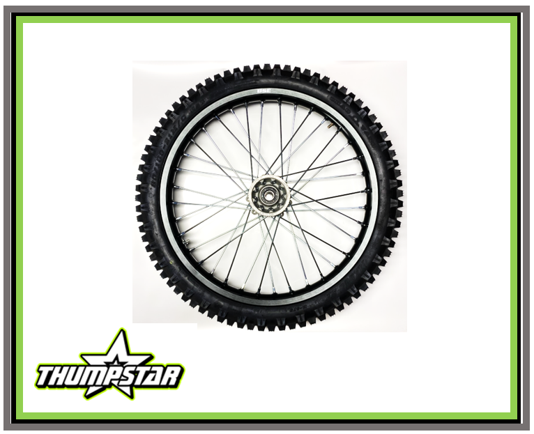 7897 21" Front Wheel & Tire Assembly