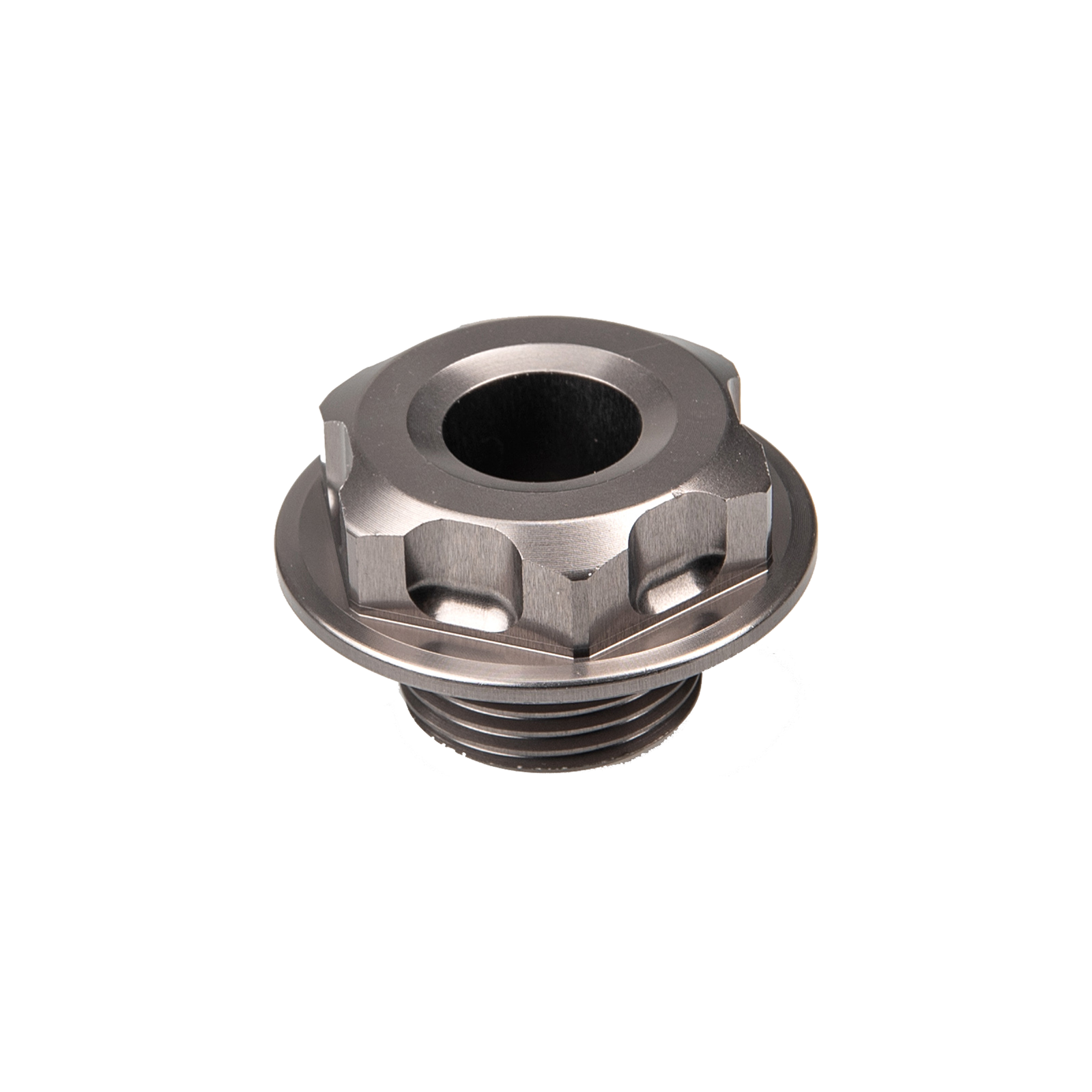 STEERING STEM NUT GREY KTM/HUSQ/GAS/BETA