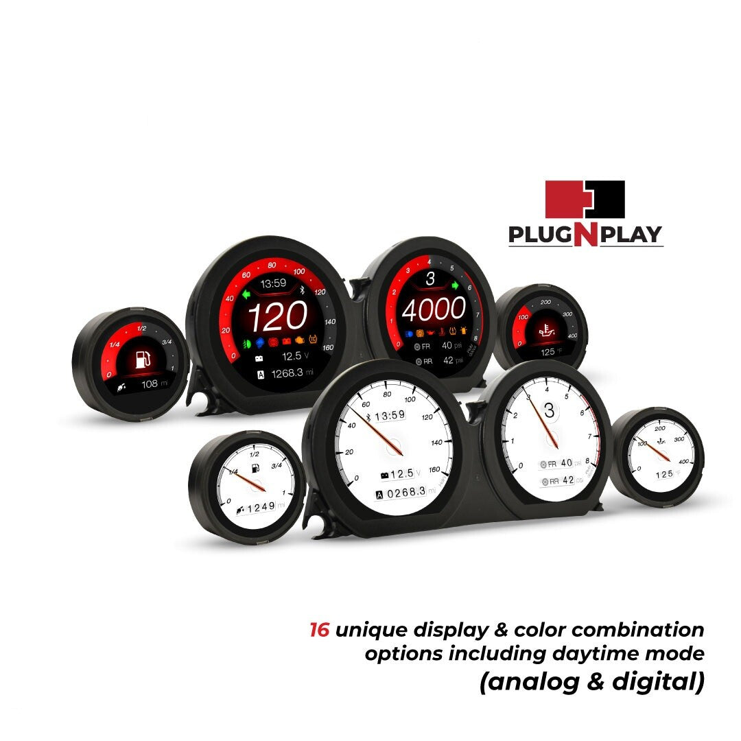 HD-03X 4 PIECE GAUGE KIT TOURING 14-23