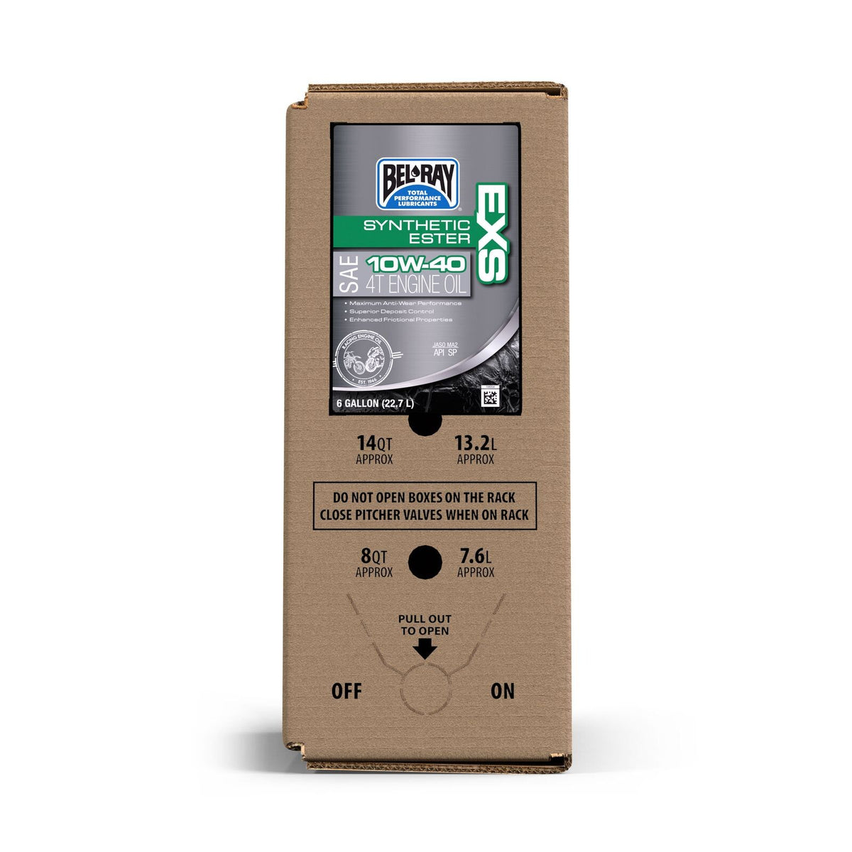 EXS FULL SYN ESTER OIL 10W40 6GAL BAG IN BOX