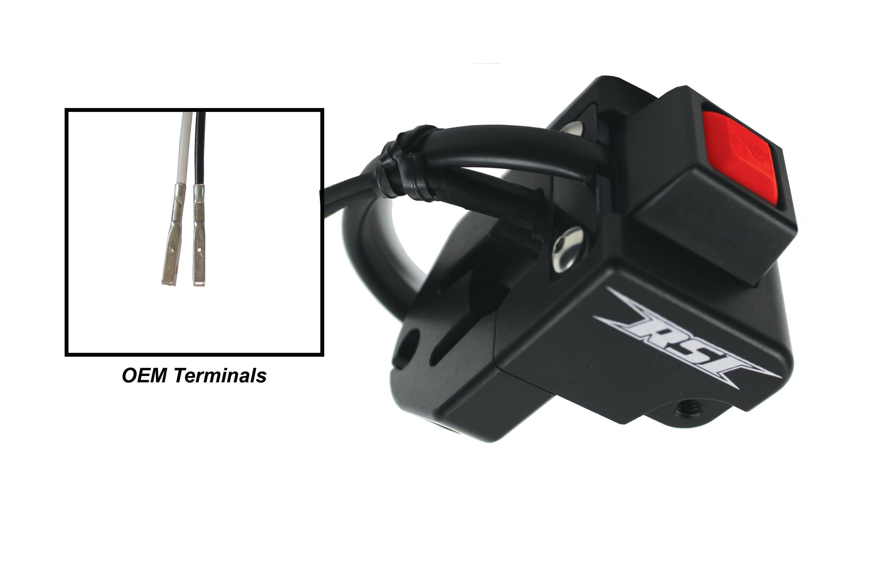 BILLET THROTTLE BLOCK WITH S-D WITH KILL SWITCH AND OEM C