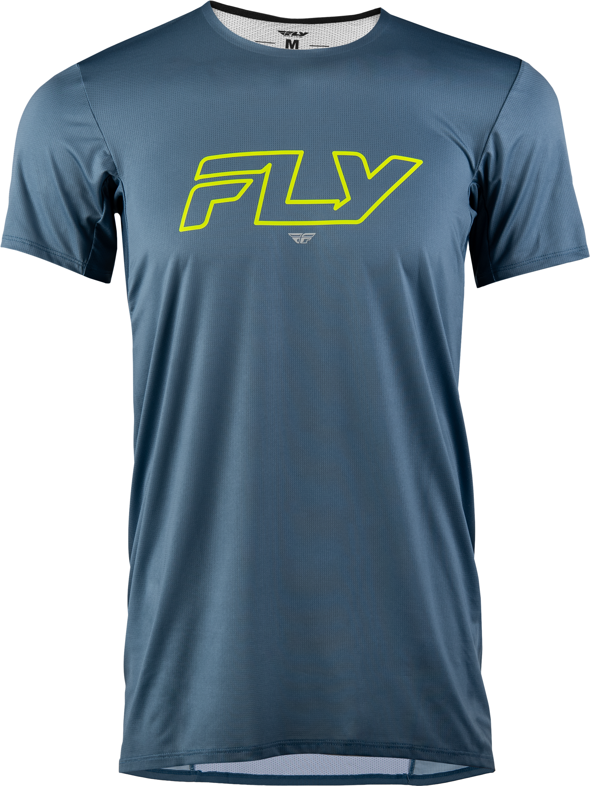 ENDURO SHORT SLEEVE JERSEY SLATE/HI-VIS LG