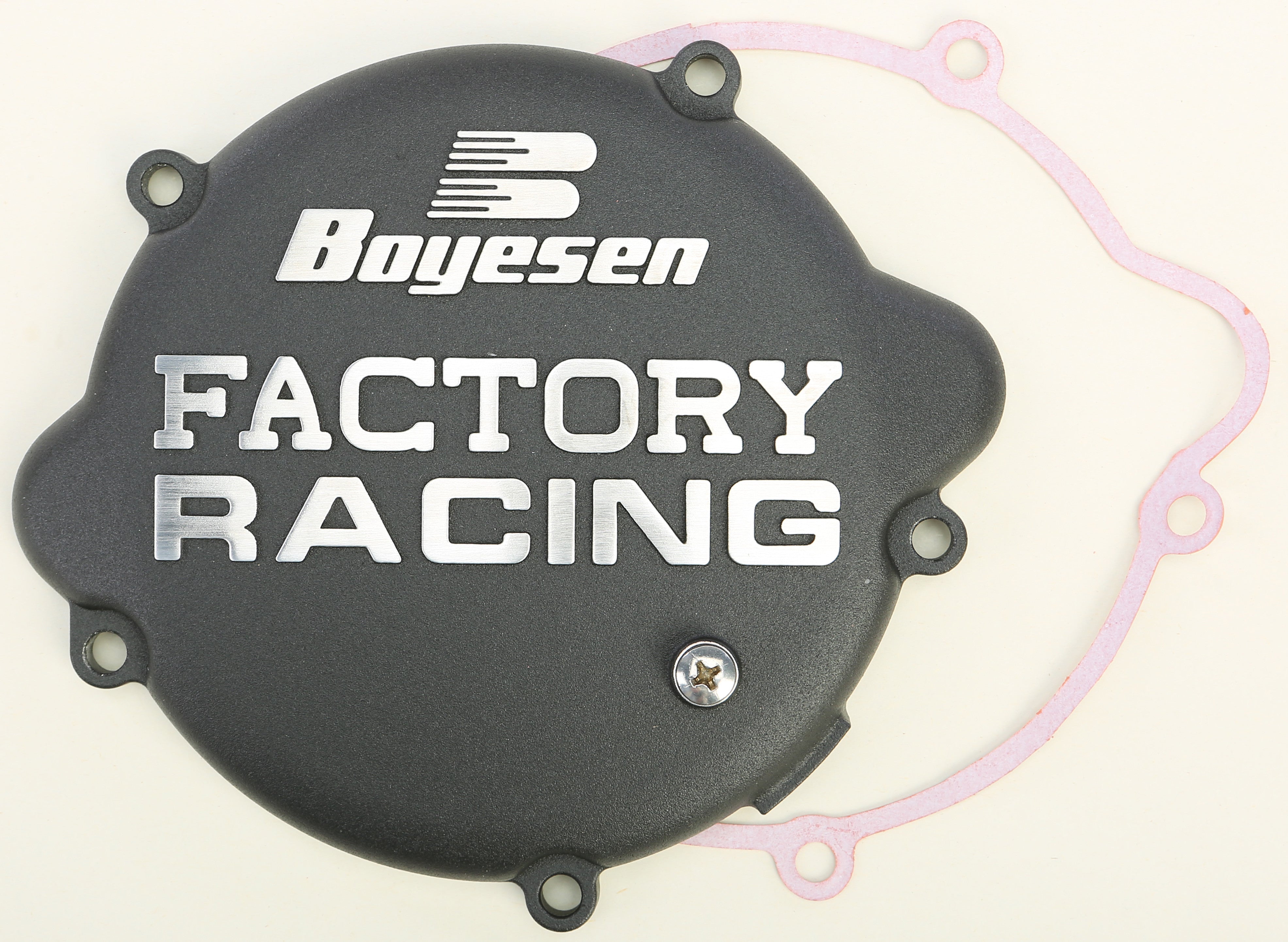 FACTORY RACING CLUTCH COVER BLACK
