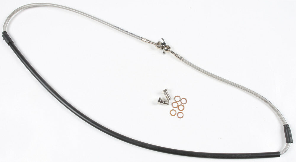 STEEL BRAKE LINE FRONT YAM