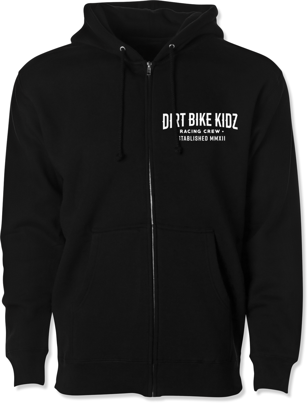 SPEED & STYLE ZIP HOODIE BLACK SM