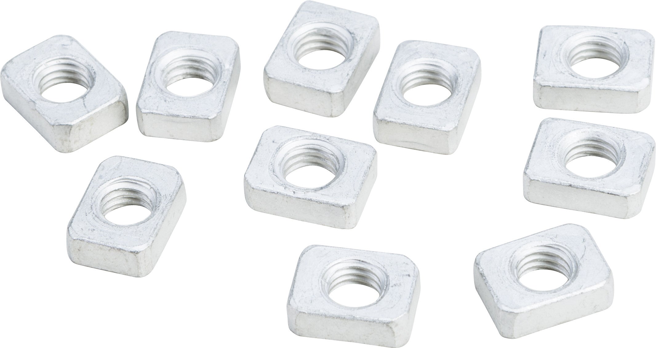 SQUARE NUTS 6MM 10/PK