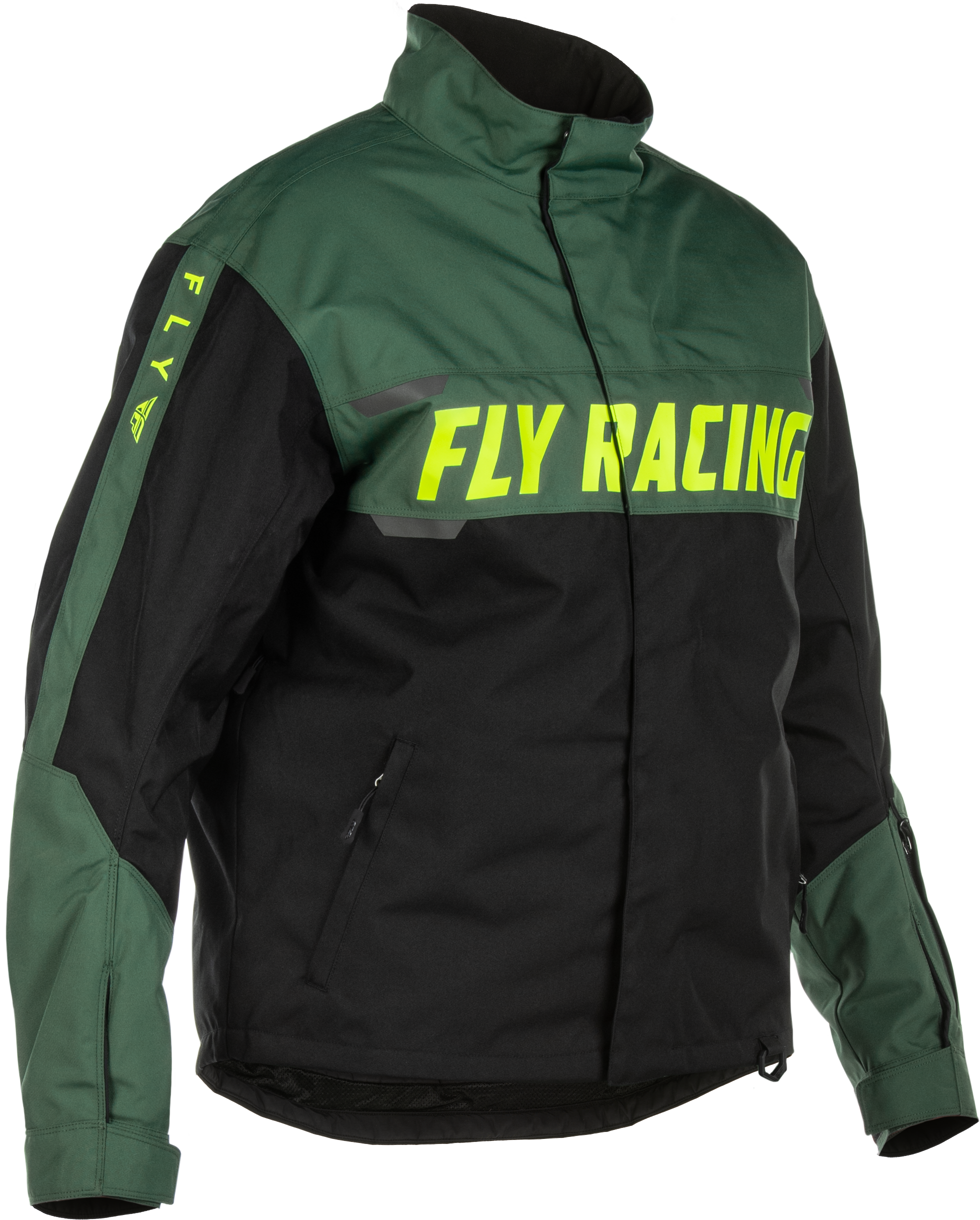 OUTPOST FLOAT JACKET GREEN/HI-VIS/BLACK LARGE