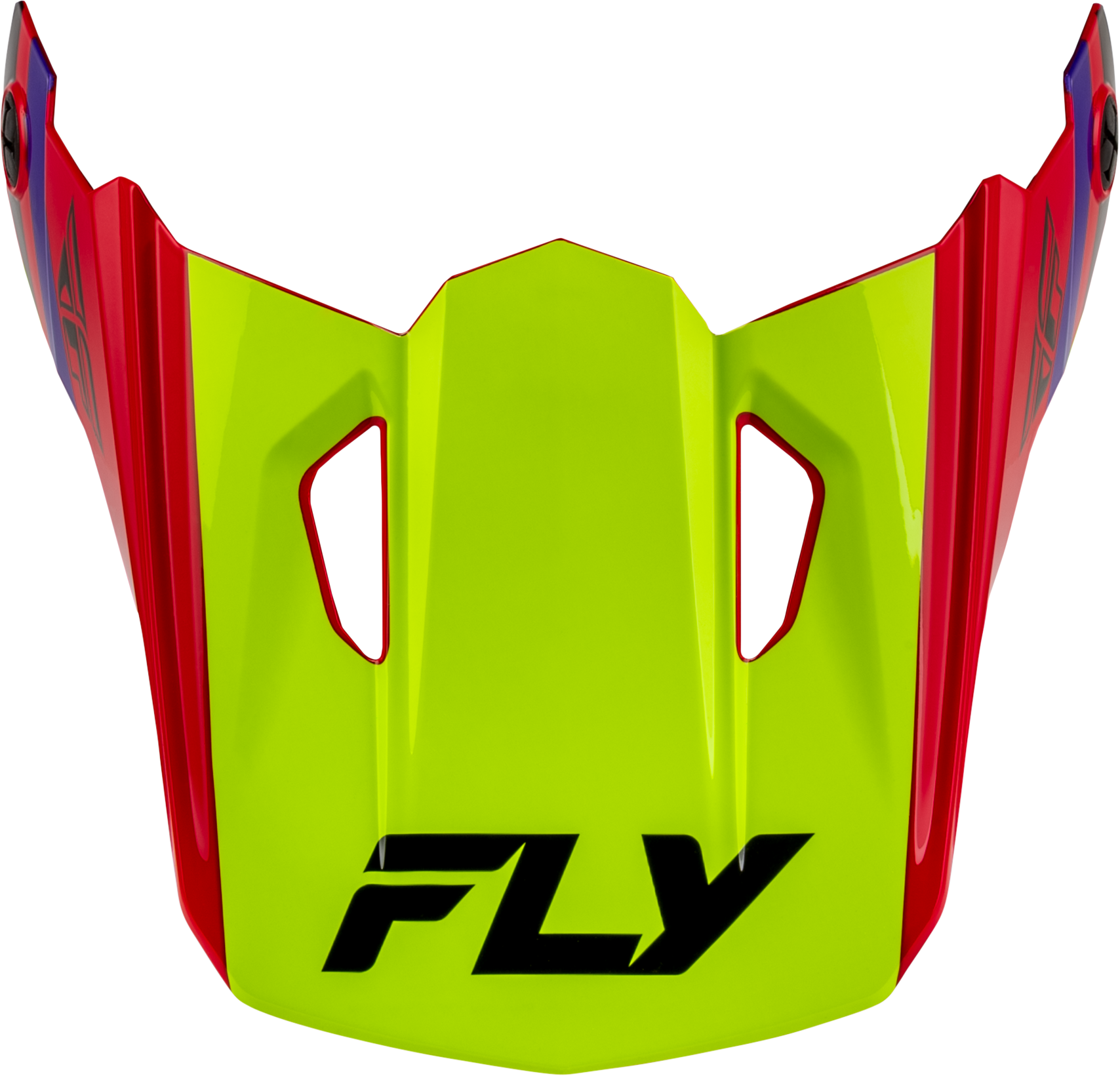 YTH KINETIC SCRAP HELMET VISOR RED/HI-VIS/PURPLE/BLACK YS-YL