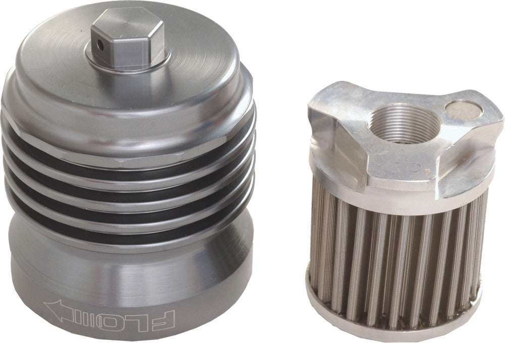 FLO REUSABLE STEEL OIL FILTER HD