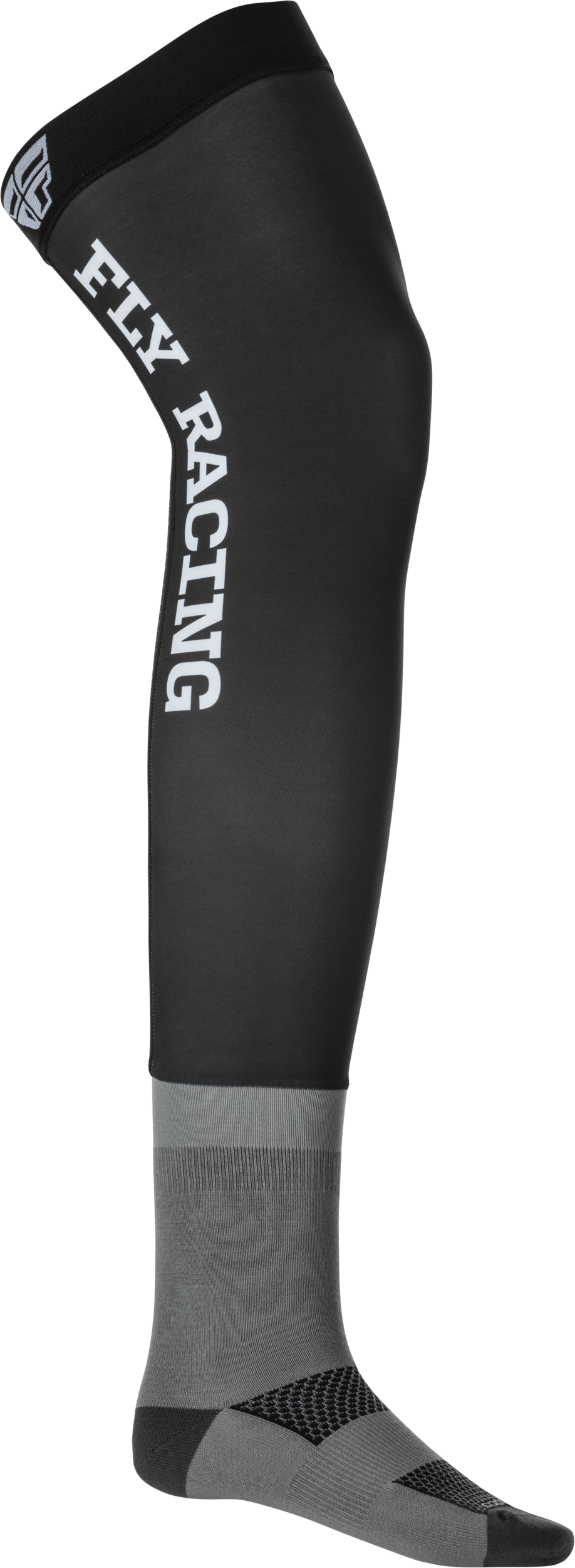 KNEE BRACE SOCKS BLACK/GREY/WHITE LG/XL