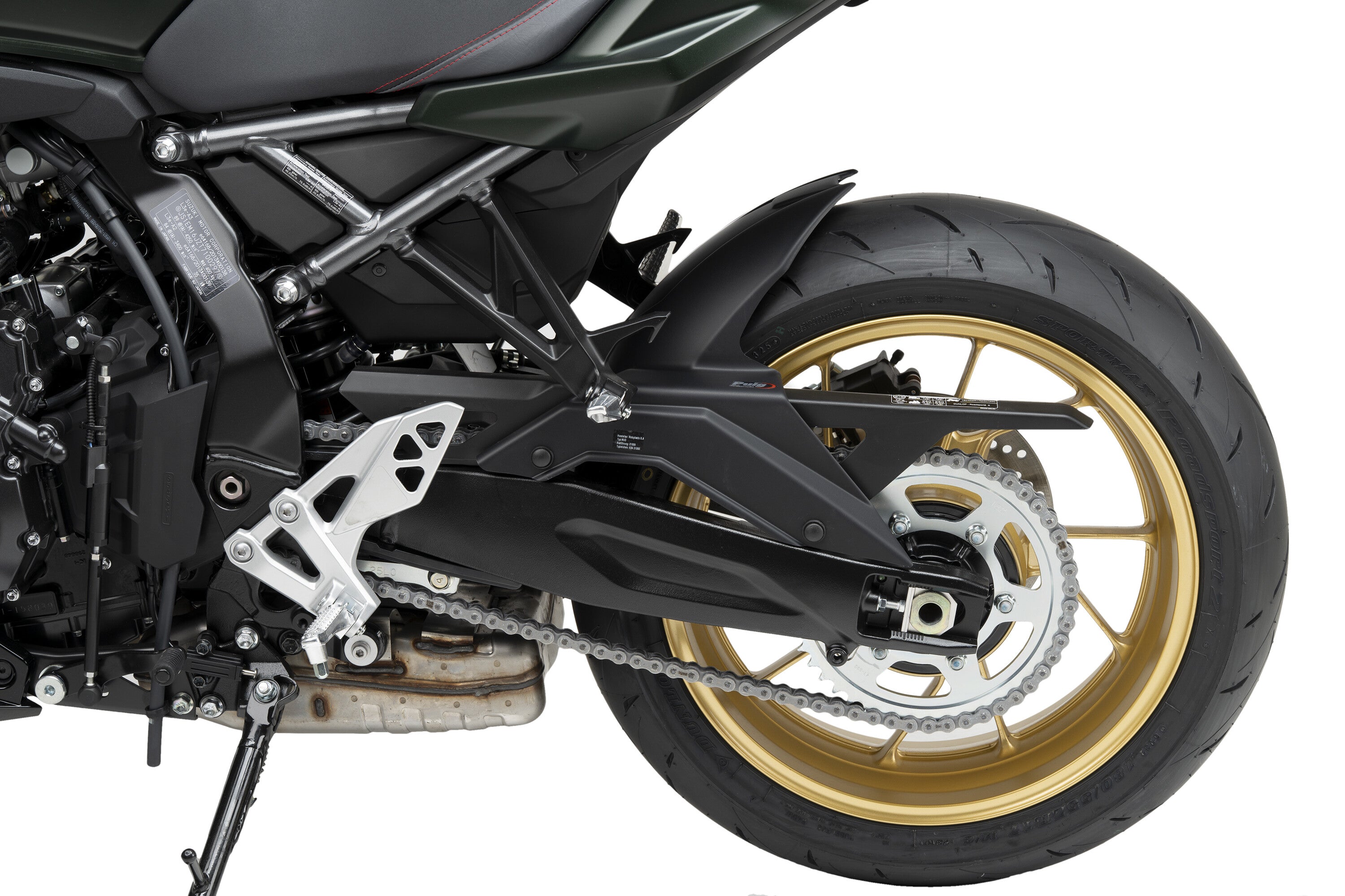 TIRE HUGGER MATTE BLACK SUZ