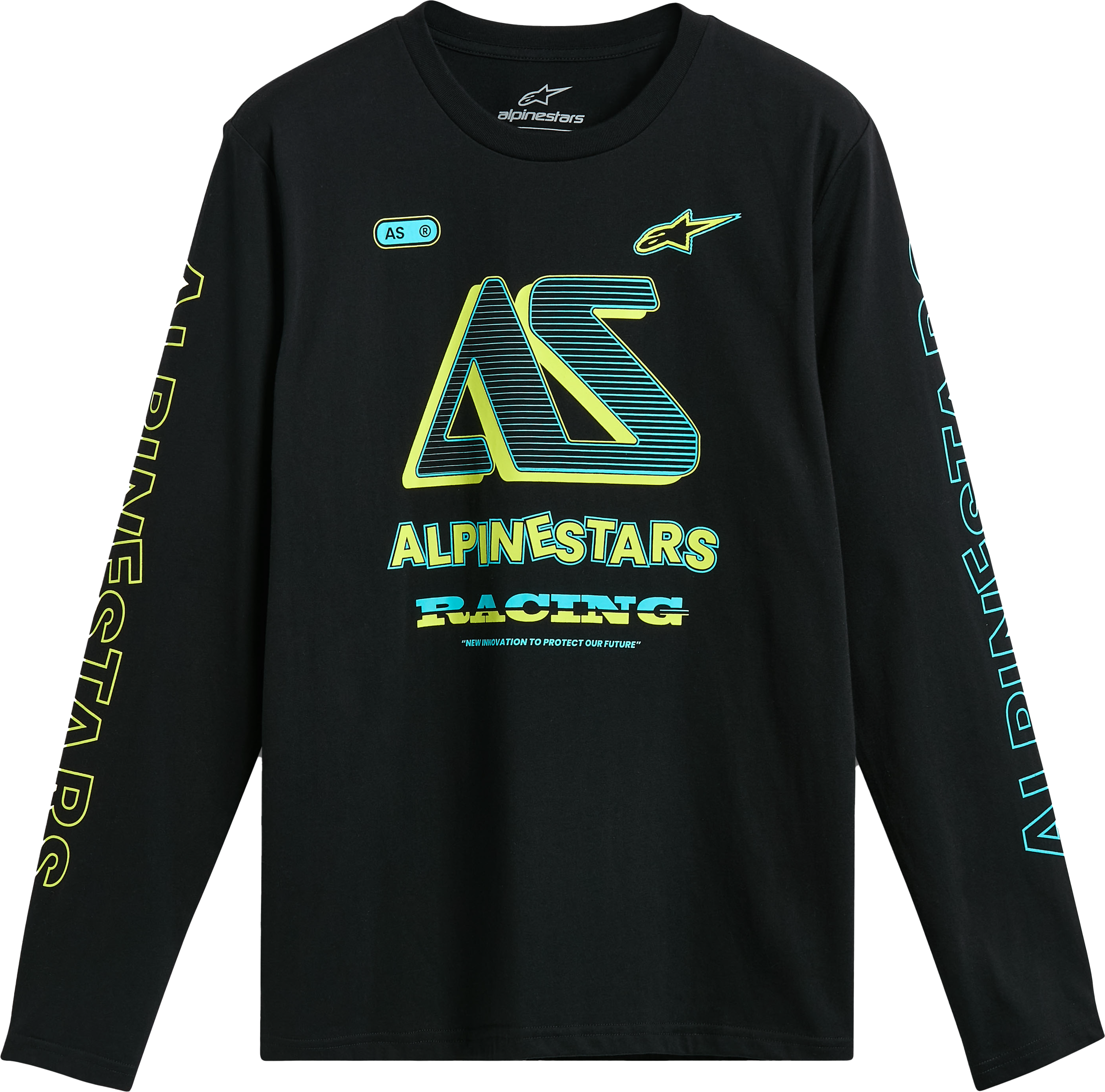 AYESS LS CSF TEE BLACK SM